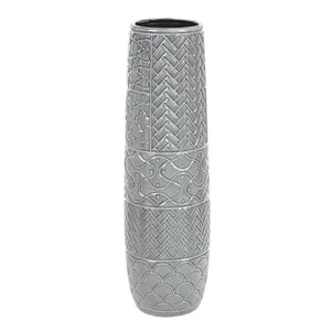 Handmade Iron Flower <b>Vase</b> Elegant Contemporary <b>Decorative</b> Accent for Fine Dining Restaurants Boutique Hotels Luxury Resorts - Product Image 1
