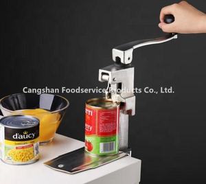 Cast Iron Manual <b>Table</b> Can Opener with Plated Steel Base for Cans up to 9.5-11 Inch <b>Tall</b> Heavy Duty For Can Height up to 9.5-11 - Product Image 5