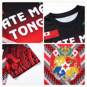 เสื้อเบสบอลแขนสั้นพิมพ์ลายทรงปกติแบบสั่งทำพิเศษ ผ้าโพลีเอสเตอร์ 100% ระบายอากาศได้ดี ซับเหงื่อ เสื้อทีมแบบซับลิเมชั่น - Product Image 5