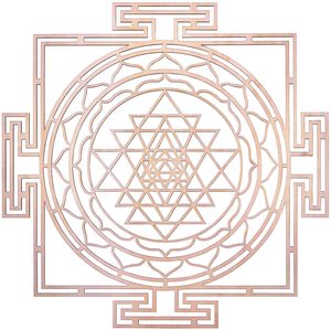 Large Wooden Sacred Geometry Wall <b>Decor</b> Laser Cut Wood Mandala Art Hollow Out Geometric Sign Spiritual Gift Living Room Hanging - Product Image 5