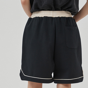 Summer New Style Fashion Contrast Color Casual Baggy Cotton <b>Shorts</b> Sport Basketball <b>Shorts</b> Men - Product Image 4
