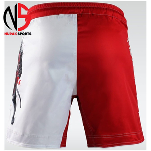 Shorts MMA de bonne qualité pour homme, impression de logo personnalisée, shorts MMA de style le plus récent, vêtements d'entraînement, meilleure qualité, nouveau design - Product Image 4