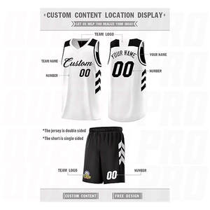 Uniformes de Baloncesto de Malla sin Mangas al por Mayor, Conjuntos de Uniformes Reversibles Sublimados, Ropa Deportiva Personalizada para Equipos, Camisetas de Baloncesto - Product Image 3