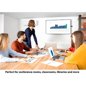 Système de présentation sans fil 4K, émetteur-récepteur HDMI, partage d'écran 5 GHz, portée 150 pieds, Plug & Play, diffusion depuis ordinateur portable, PC, mobile - Product Image 6