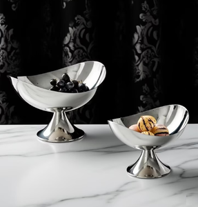 Bol à salade de légumes, bol à bonbons doré, bol décoratif fait main pour la maison, le restaurant et la restauration, bol de service pour fruits - Product Image 6