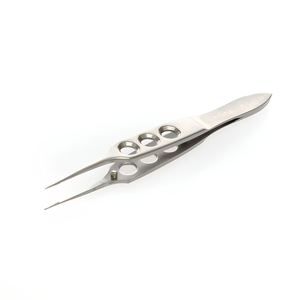 Pince micro-tissulaire Ariston International Bonn en acier inoxydable, instrument chirurgical ophtalmique manuel, certifié CE ISO13485 - Product Image 3