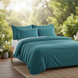 Juego de Sábanas MANGO Estilo Americano de 60x90 Pulgadas, 120 Hilos, Algodón con Estampado Animal, Sábanas Ajustables Suaves y Resistentes a las Manchas para Uso Doméstico y Hotelero - Product Image 3