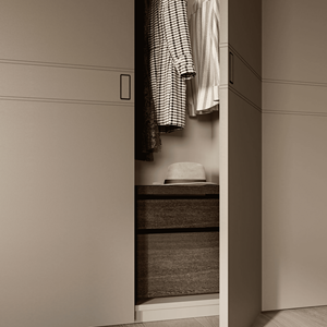 Armoire en bois sur mesure JY Project avec portes coulissantes pour chambre à coucher, dressing autoportant, fabrication Vietnam - Product Image 5