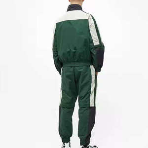 High Quality Windproof Windbreaker Tracksuit Custom Logo <b>Zip</b> <b>up</b> Nylon Windbreaker Tracksuits Custom OEM - Product Image 3
