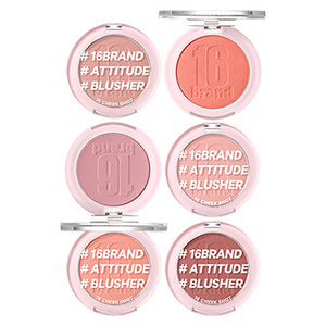 16แบรนด์ใหม่แก้มช็อต (เลือก1จาก6) ผลิตภัณฑ์บลัชออนแต่งหน้า - Product Image 1