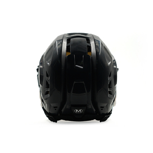 Casque de lacrosse blanc intégral avec cage métallique pour adulte – Équipement de sport de terrain - Product Image 2