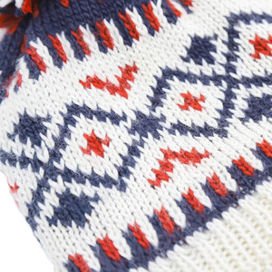 100% <b>Wool</b> Winter Wear Premium Quality <b>Beanie</b> Hats Made In Best Fabric Best Selling Jacquard <b>Beanies</b> Hats For Online Sale - Product Image 4