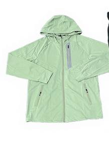 Conjunto deportivo premium de nailon con diseño patchwork y cordón ajustable, ideal para entrenamiento en el gimnasio y actividades deportivas unisex. - Product Image 4