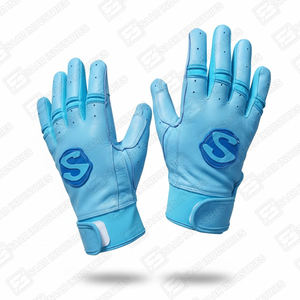 Wholesale Syed Sarfraz Industries Professional Unisex Full Finger Baseball Batting Gloves Custom <b>Logo</b> Soft Lightweight Antislip - Product Image 2