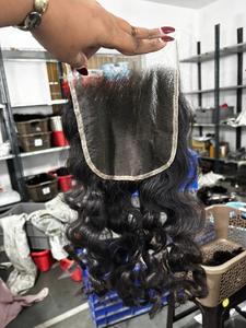 100% Virgin Remy Indian Curly Human Hair Extensions-Soft Eco-Friendly Lightweight Bulk Closure Frontals <b>Half</b> <b>Head</b> <b>Wig</b> - Product Image 5