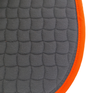BRAND ZONE1995 Tapis de selle classique personnalisé en coton satiné avec doublure en maille, durable et confortable pour l'équitation et le saut d'obstacles - Product Image 6