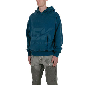 Nueva Llegada, Venta Especial, Sudaderas con Efecto Ácido para Hombre, Sudaderas con Efecto Ácido de Diseño Personalizado al por Mayor para Hombre - Product Image 3