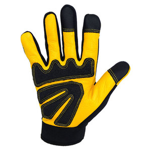 Guantes de Trabajo de Protección para Manos, Duraderos, Resistentes al Calor, Transpirables, con Contracción - Product Image 5