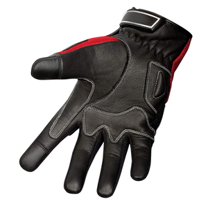 Guantes de Motocicleta de Cuero Vacuno, Estilo Vintage, Protección Real, Pantalla Táctil, Impermeables, Transpirables, para Ciclismo, Deportes al Aire Libre, Estándar - Product Image 3
