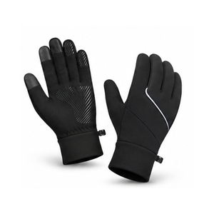 Gants de cyclisme à doigts entiers, compatibles écran tactile, coupe-vent, pour VTT et route, avec logo personnalisé - Product Image 4