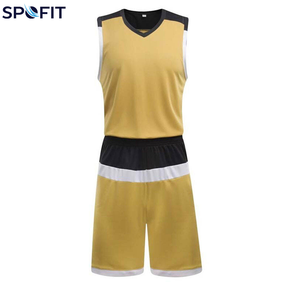 Uniforme de basket-ball pour hommes adultes grande taille, respirant et à séchage rapide, dernier design, haute qualité - Product Image 1