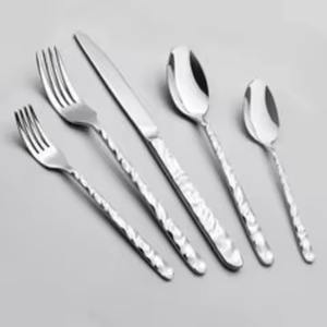 Contemporary Dining <b>Flatware</b> Collection Stainless Steel Cutlery Set Designed for Elegant Table Display - Product Image 2
