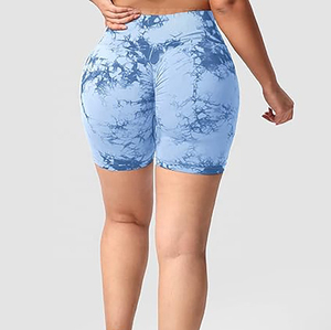 Shorts de sublimation pour femmes en marque privée, fournis avec logo personnalisé pour le commerce mondial et les chaînes d'approvisionnement en gros. - Product Image 4