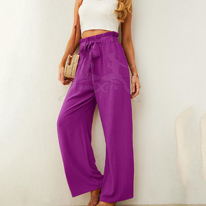 Pantalones de Verano Cómodos para Mujer, con Tacto Suave, para Looks Modernos y a la Moda - Product Image 5