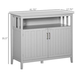 Gray Kitchen Cabinet Console Table - Product Image 3