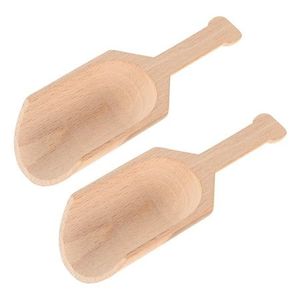 Wooden Eco-Friendly Classic Design Coffee Bath Salt & Sugar Scoop Kitchen <b>Measuring</b> <b>Spoon</b> with 10ml/20ml/30ml Capacity - Product Image 2