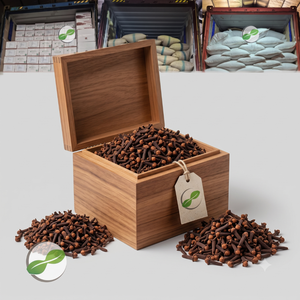 Clous de girofle entiers séchés de qualité supérieure, cueillis à la main (variété Allspice) |   Origine Indonésie Sacs en PP de 25 kg pour l'industrie alimentaire et du tabac |   Global - Product Image 1