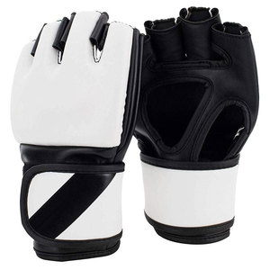 ถุงมือ MMA สำหรับการต่อสู้แบบมืออาชีพ พร้อมสายรัดข้อมือแบบ Hook and Loop  รับทำโลโก้ตามสั่ง ระบายอากาศได้ดี - Product Image 3