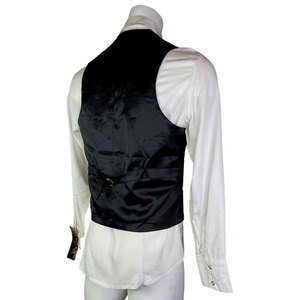 Chaleco Gótico Negro Retro, Estilo Vampiro, Victoriano, Pirata, Steampunk, Suministros de Fábrica 2026 - Product Image 6