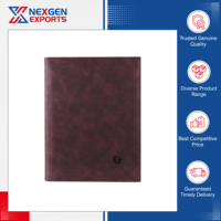 Nexgen Exports, fabricant de confiance, couverture de menu en cuir PU avec logo personnalisé et OEM/ODM pour restaurants et hôtels