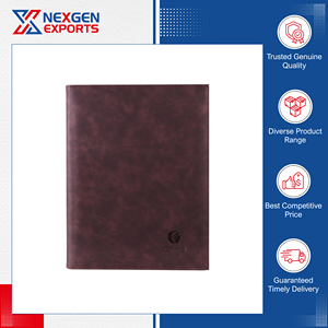 Nexgen Exports, fabricant de confiance, couverture de menu en cuir PU avec logo personnalisé et OEM/ODM pour restaurants et hôtels - Product Image 2