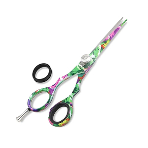 Ciseaux de coiffure professionnels de 6,2 pouces en acier inoxydable, ciseaux de barbier, design ergonomique, outil de coiffeur de salon, OEM - Product Image 1