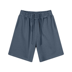 Pantalones Cortos Básicos Lisos para Hombre, 100% Algodón, de Alta Calidad, a la Moda, Holgados, Casuales, Estilo Urbano - Product Image 3