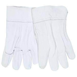 Gants de soudage TIG en cuir de chèvre de qualité supérieure, résistants à la chaleur et aux étincelles, robustes pour la lutte contre les incendies et la construction, durables - Product Image 3