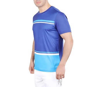 Full print sublimation t <b>shirts</b> made with quick dry <b>100</b>% <b>polyester</b> and OEM custom logo great for gym fitness casual T-<b>shirts</b> - Product Image 4