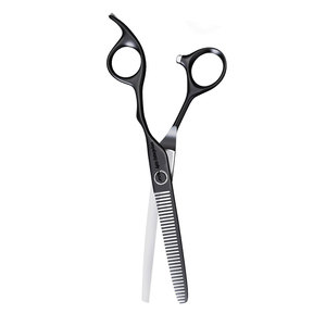 Tijeras Profesionales para Adelgazar el Cabello, Tijeras de Peluquería para Texturizar con Dientes, con Estuche Protector, Ultra Afiladas 440C - Product Image 2