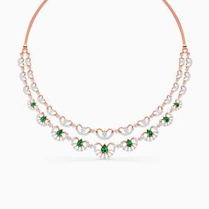 Collier classique unisexe plaqué or 18 carats avec diamant naturel taille poire, style vintage, bijoux de fiançailles, sertissage pavé - Product Image 5