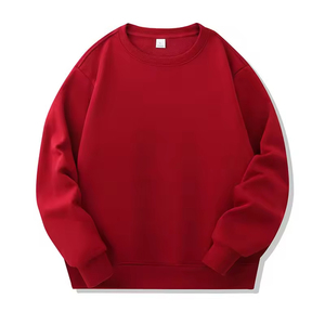 Sudadera Negra de Cuello Redondo para Mujer, Tejida, Color Sólido, Corte Regular, Logotipo Frontal, para Toda Temporada - Product Image 5