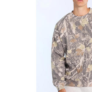 Sudadera de Invierno con Cuello Redondo Estampado, 100% Algodón Felpa, Mangas Largas, Diseño Transpirable Personalizable - Product Image 5