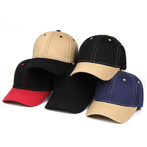 Gorra de Béisbol Precurvada Estructurada de Verano, Nueva Llegada, Ecológica, Elegante, Transpirable, 100% Algodón de Alta Calidad - Product Image 1