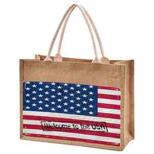 Eco Friendly Grocery <b>Bag</b> Made from Natural Jute Fiber Material - Product Image 5