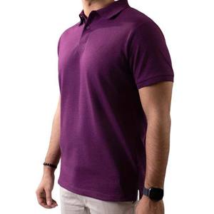Camiseta Polo de Cuello Redondo para Hombre, Diseño Personalizado de Alta Calidad, 100% Algodón, Color Sólido, Manga Corta - Product Image 4