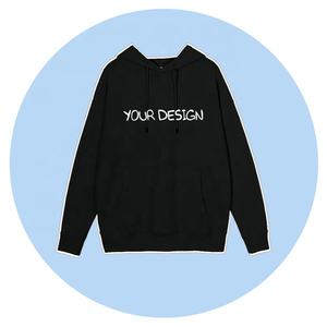 Sweat à capuche unisexe en coton pur de haute qualité, épais, doux et confortable, avec logo personnalisable, prix abordable pour hommes et femmes - Product Image 2