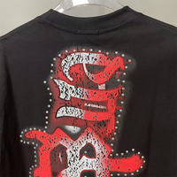 T-shirt sans manches personnalisable pour homme, style streetwear, impression numérique, mélange de coton tricoté, respirant, séchage rapide, écologique, devant imprimé