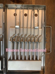 BISONS - Juego de Instrumentos Quirúrgicos Manuales de Acero Inoxidable para Otorrinolaringología y Neurocirugía, 16 Piezas, Enucleadores Transesfenoidales - Product Image 6