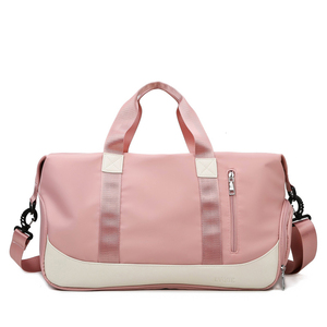 High premium customised nylon baseball duffle bags waterresist portable sports wear solid color breathable travel gym bag design - Product Image 3